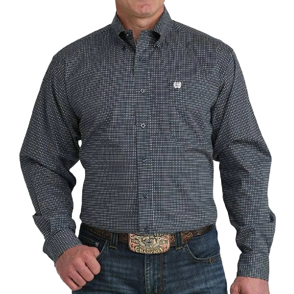 Cinch Men's Geo Print Button Down Shirt