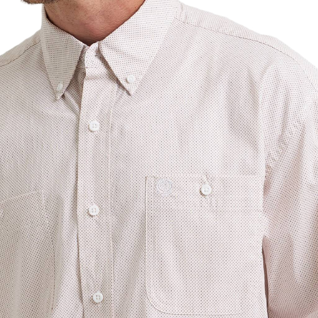 Wrangler Men's George Strait Geo Print Button Down Shirt - Image 2