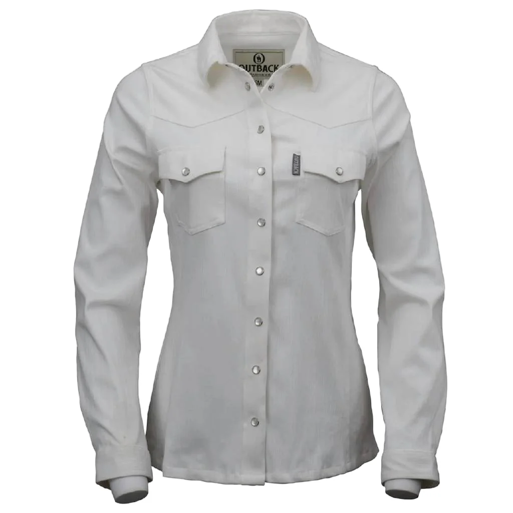 Outback Trading Women's Kat Pearl Snap Shirt