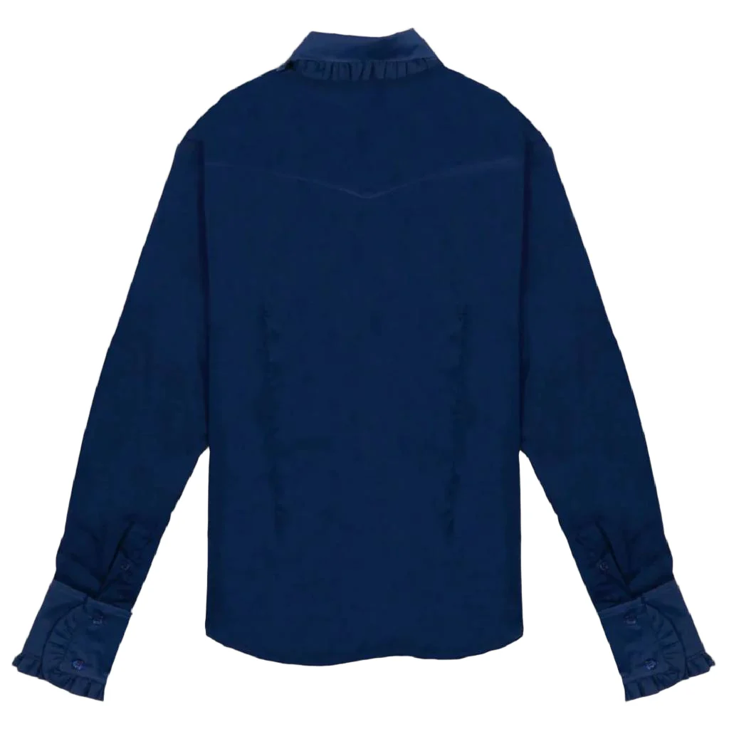 Navy Frill Signature Button Down Shirt - Image 2