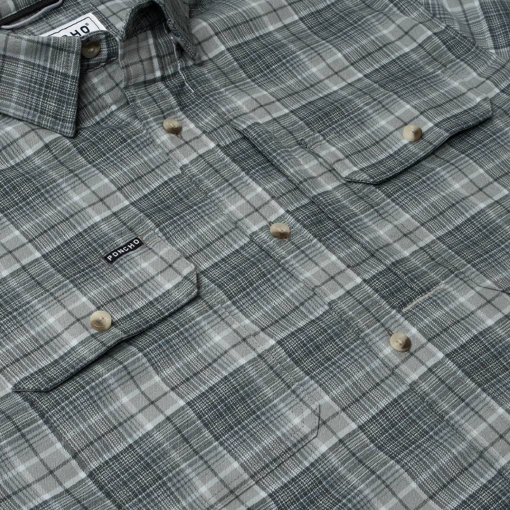 Poncho The Cashiers Original Flannel Shirt - Slim Fit - Image 3