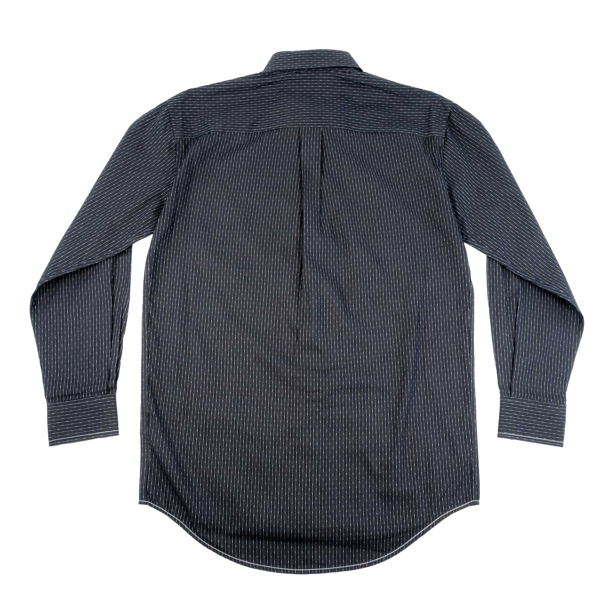Panhandle Slim Men's Black Button Down Pin Stripe Shirt - Image 2
