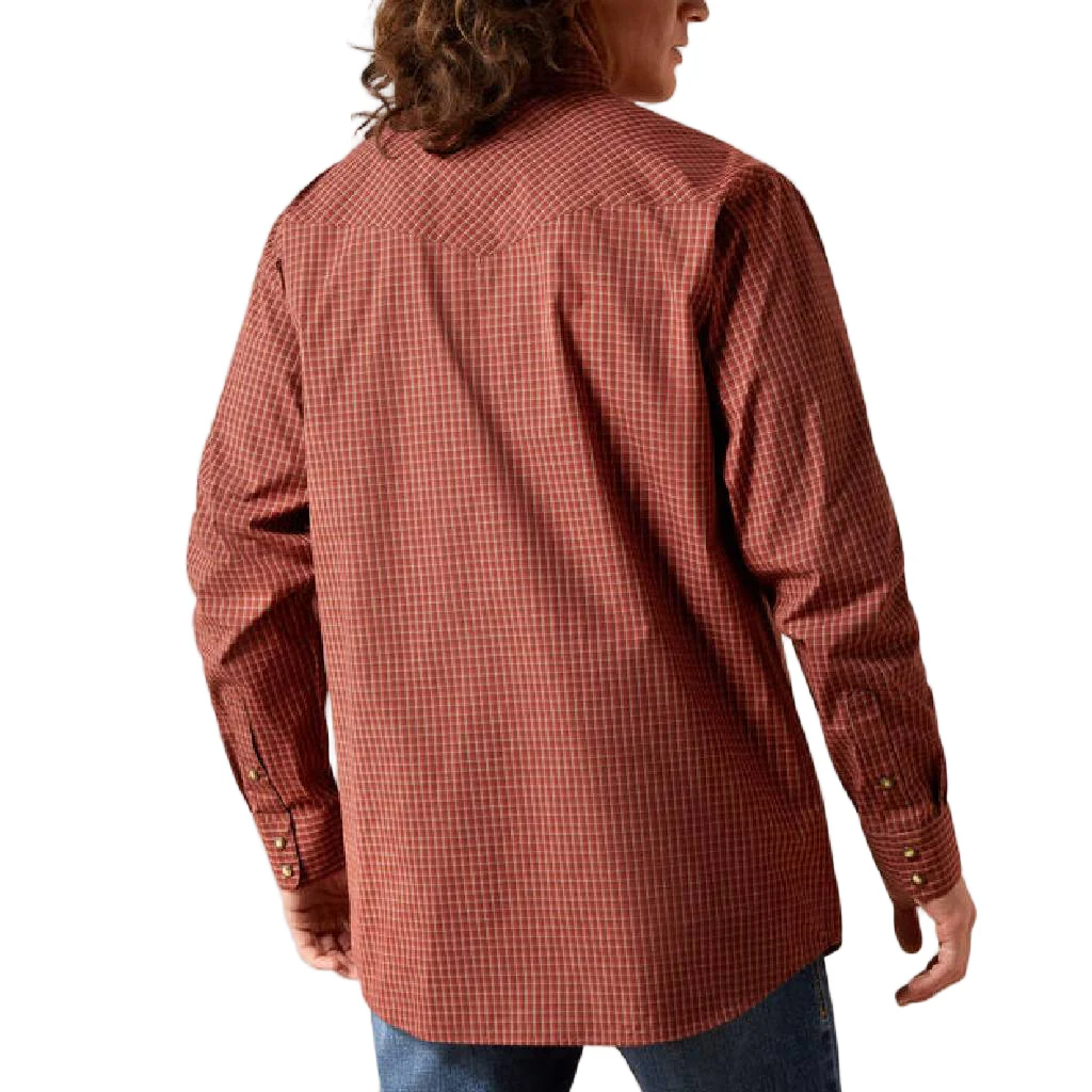 Ariat Men's Pro Fabian Plaid Pearl Snap Shirt - FINAL SALE - Image 2