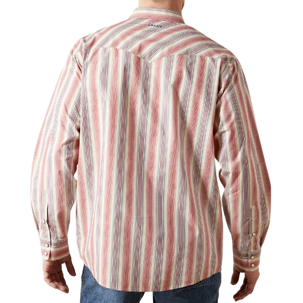 Ariat Men's Pro Flynn Stripe Snap Western Shirt - FINAL SALE - Image 2