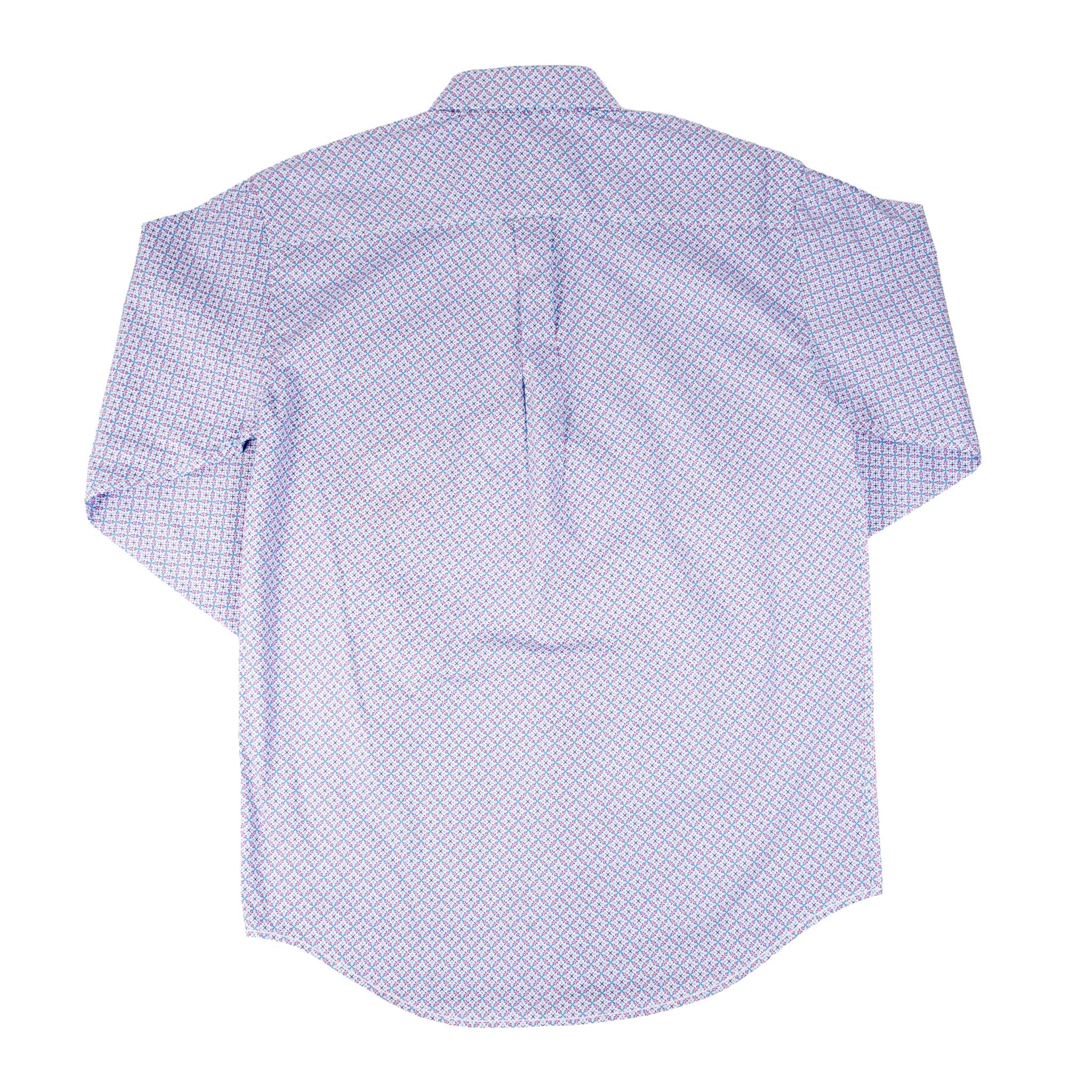Panhandle Slim Men's Pink Geo Print Button Down Shirt - Image 2
