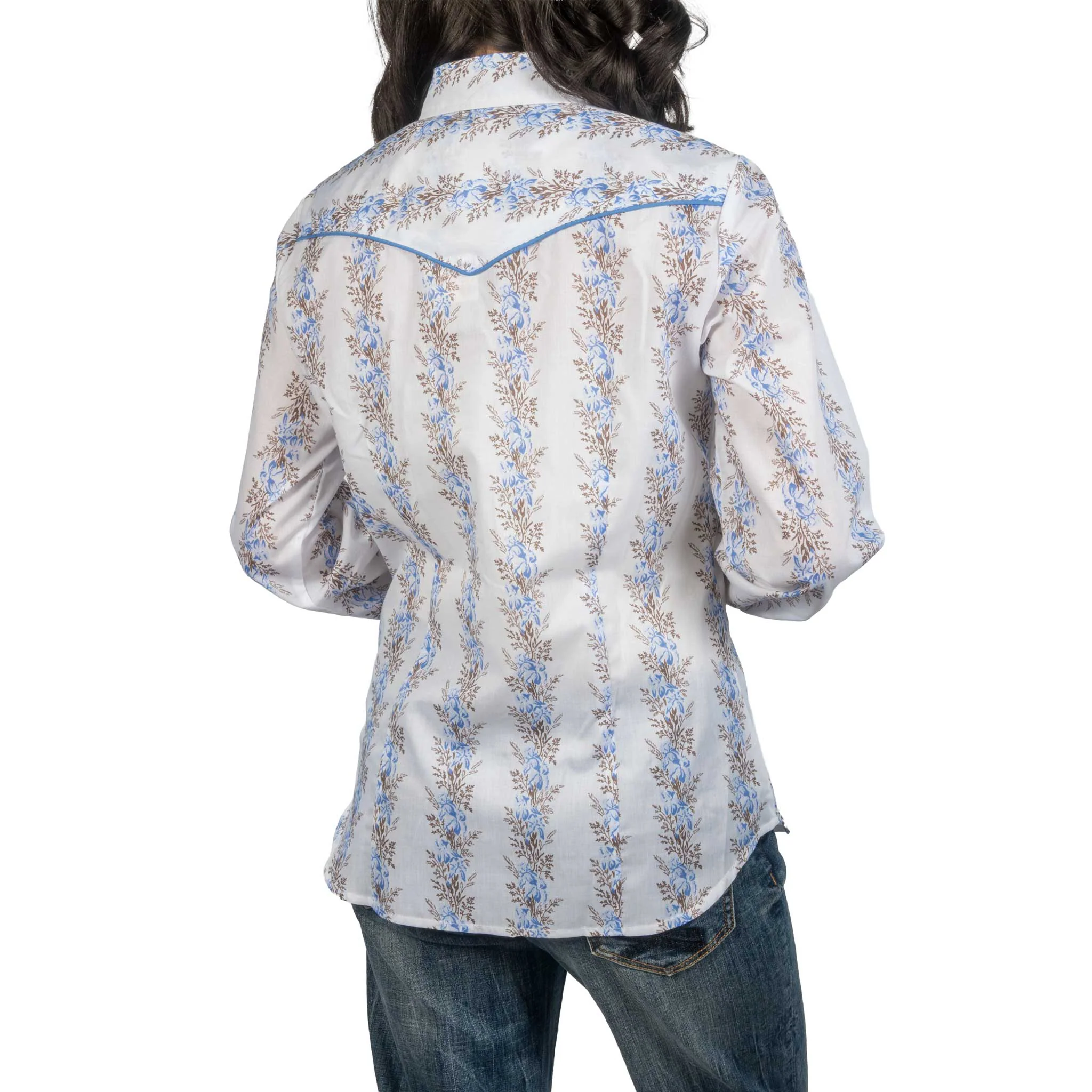 Roper Women's Snap Floral Shirt - Image 2