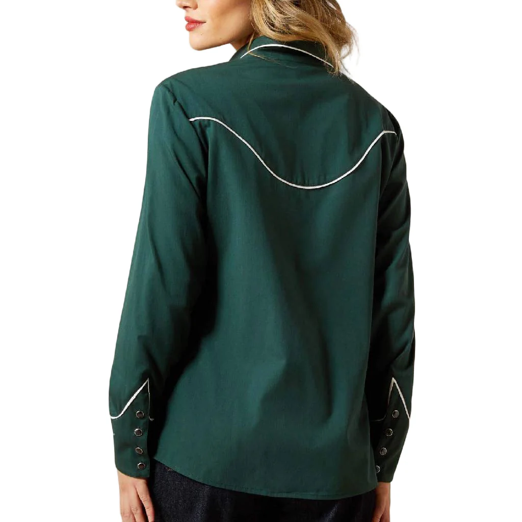 Ariat Women's Snap Mirrorball Blouse - Image 2