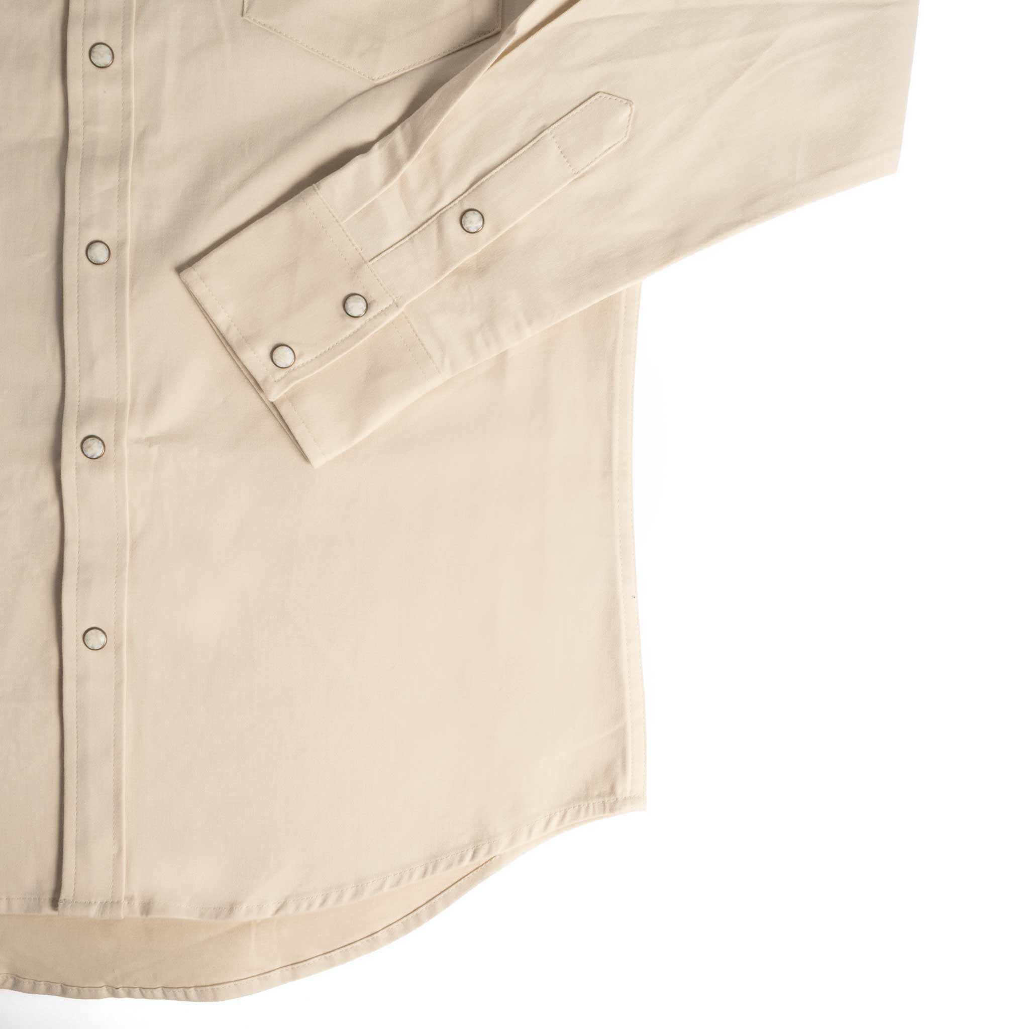 Rock & Roll Denim Men's Solid Woven Pearl Snap Shirt - Image 3