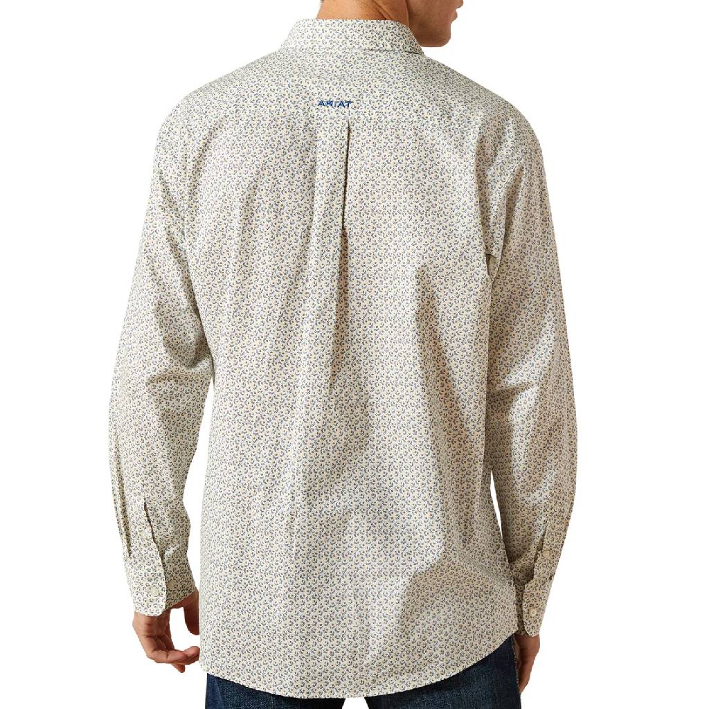 Ariat Men's Stevy Floral Print Button Down Shirt - FINAL SALE - Image 2