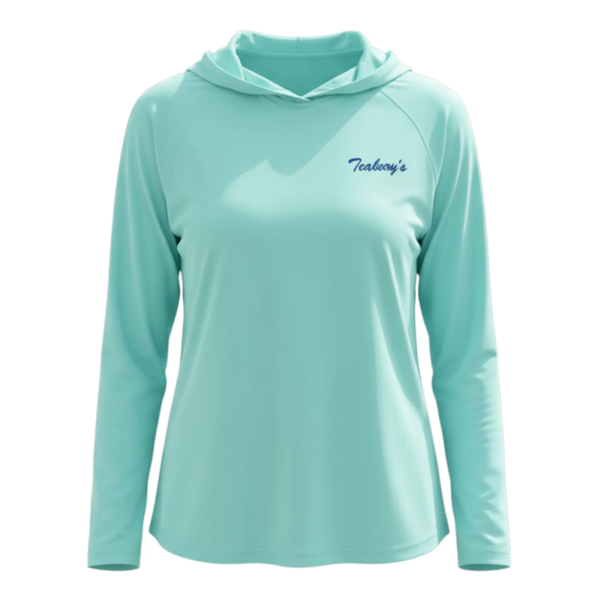 Teskey's Fly Fishing UV Performance Hoodie - Seagrass - Image 2