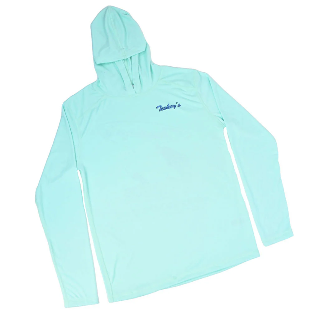 Teskey's Fly Fishing UV Performance Hoodie - Seagrass - Image 4