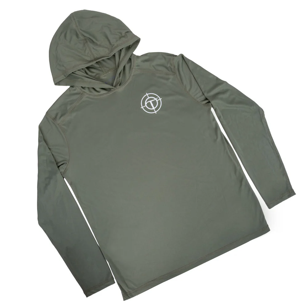 Teskey's Outdoor Target T Performance Hoodie - Olive - Image 4