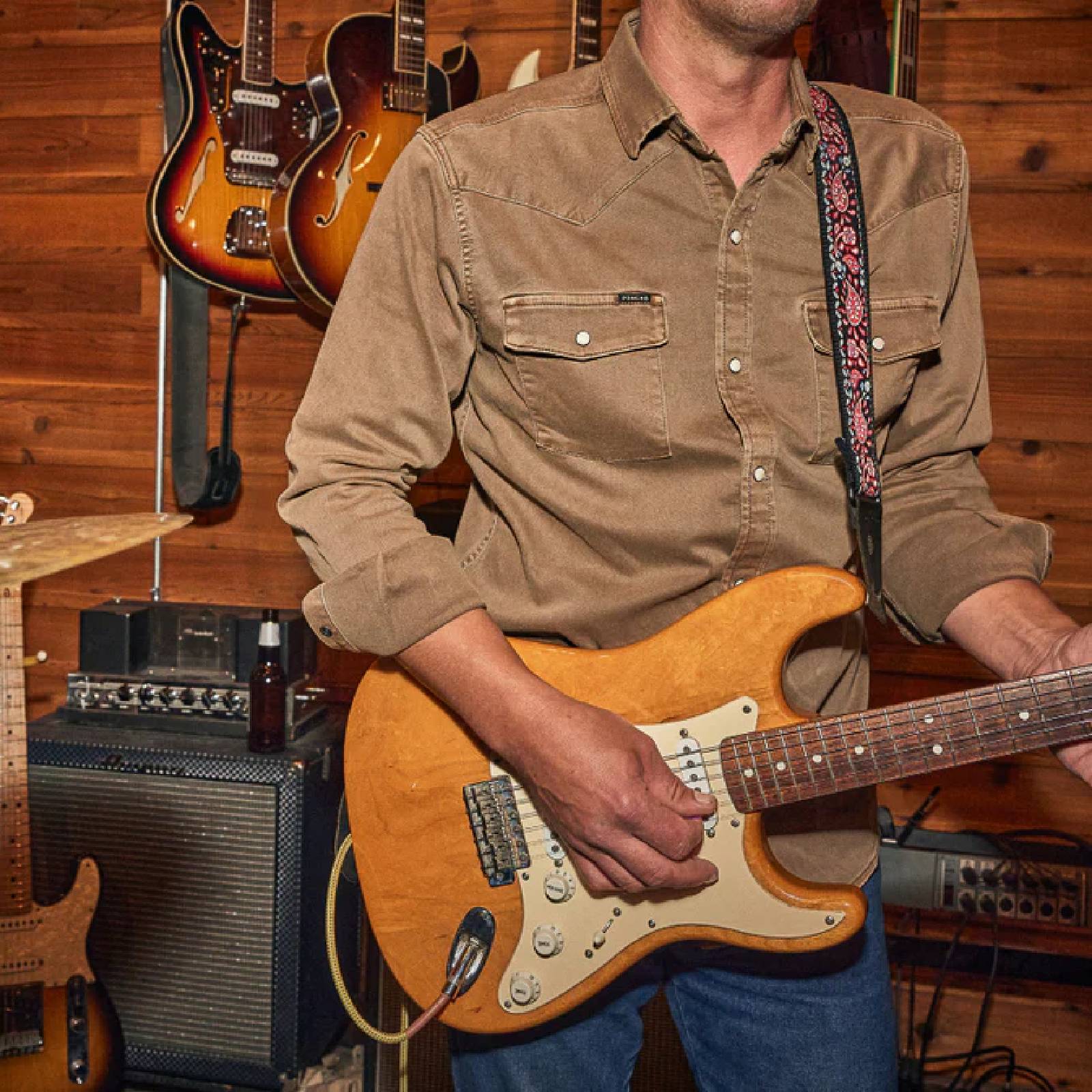 Poncho The Cotulla Western Denim Shirt - Image 3