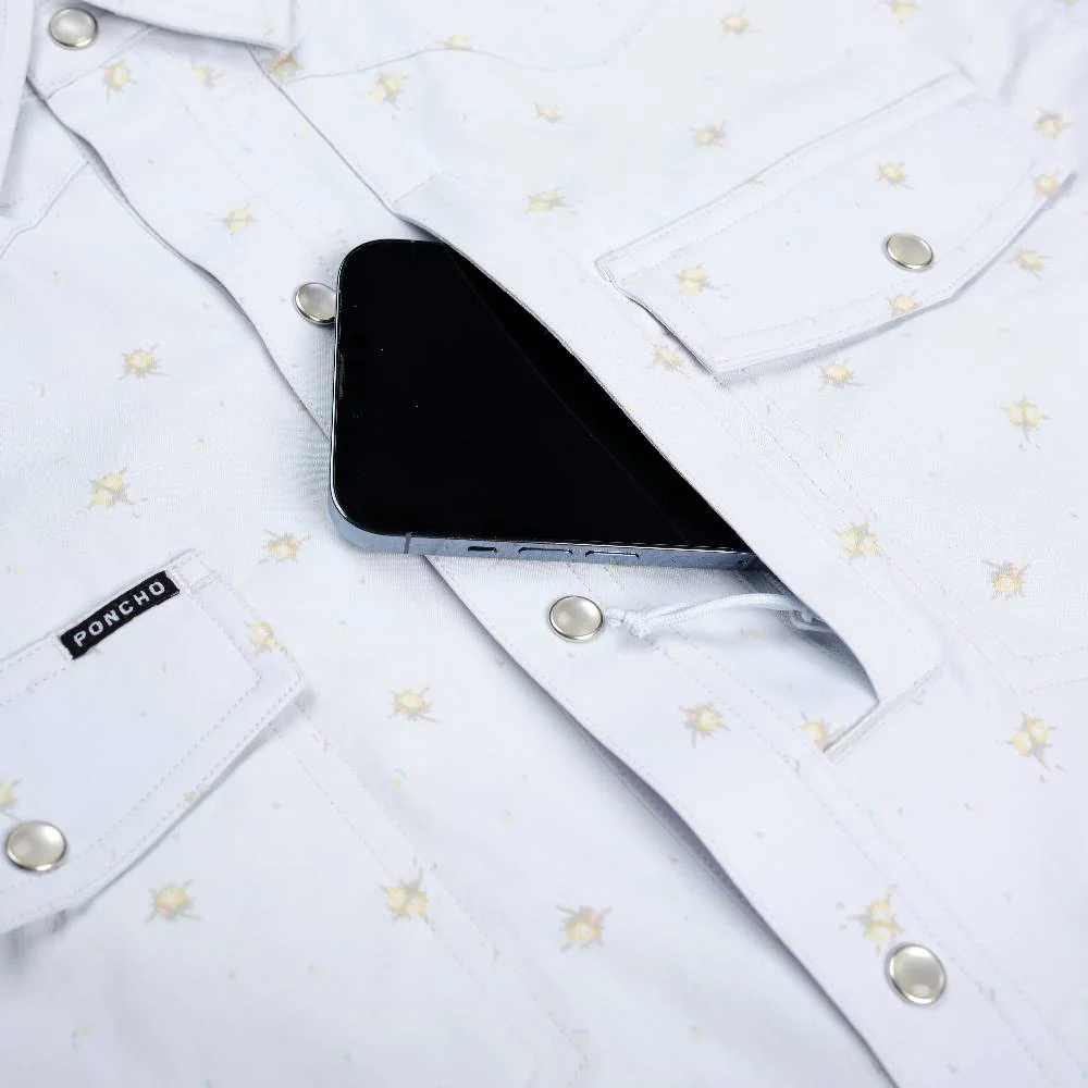 Poncho The Maria Jose Western Shirt- Slim Fit - Image 2