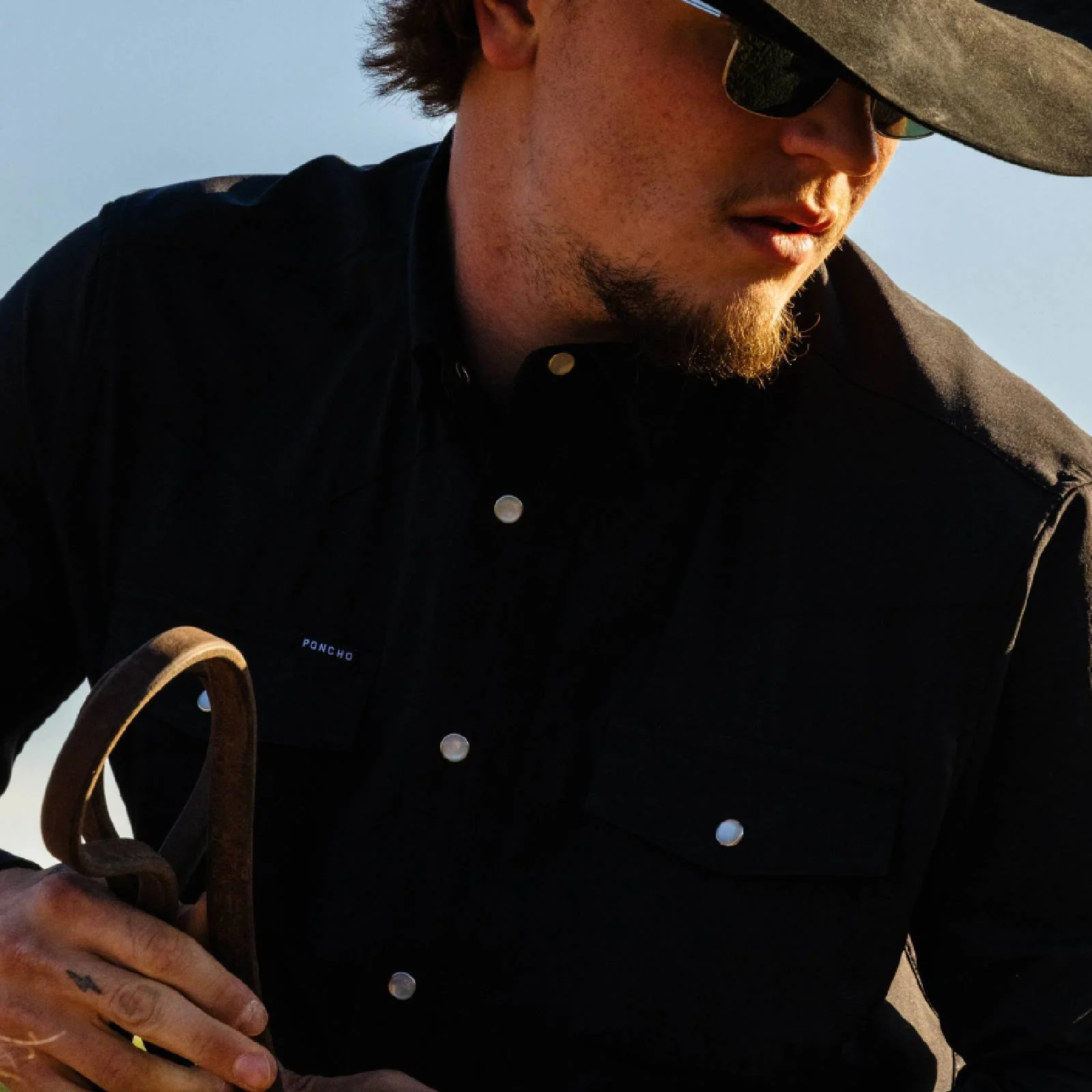 Poncho The Piedras Negras Western Shirt - Slim - Image 2