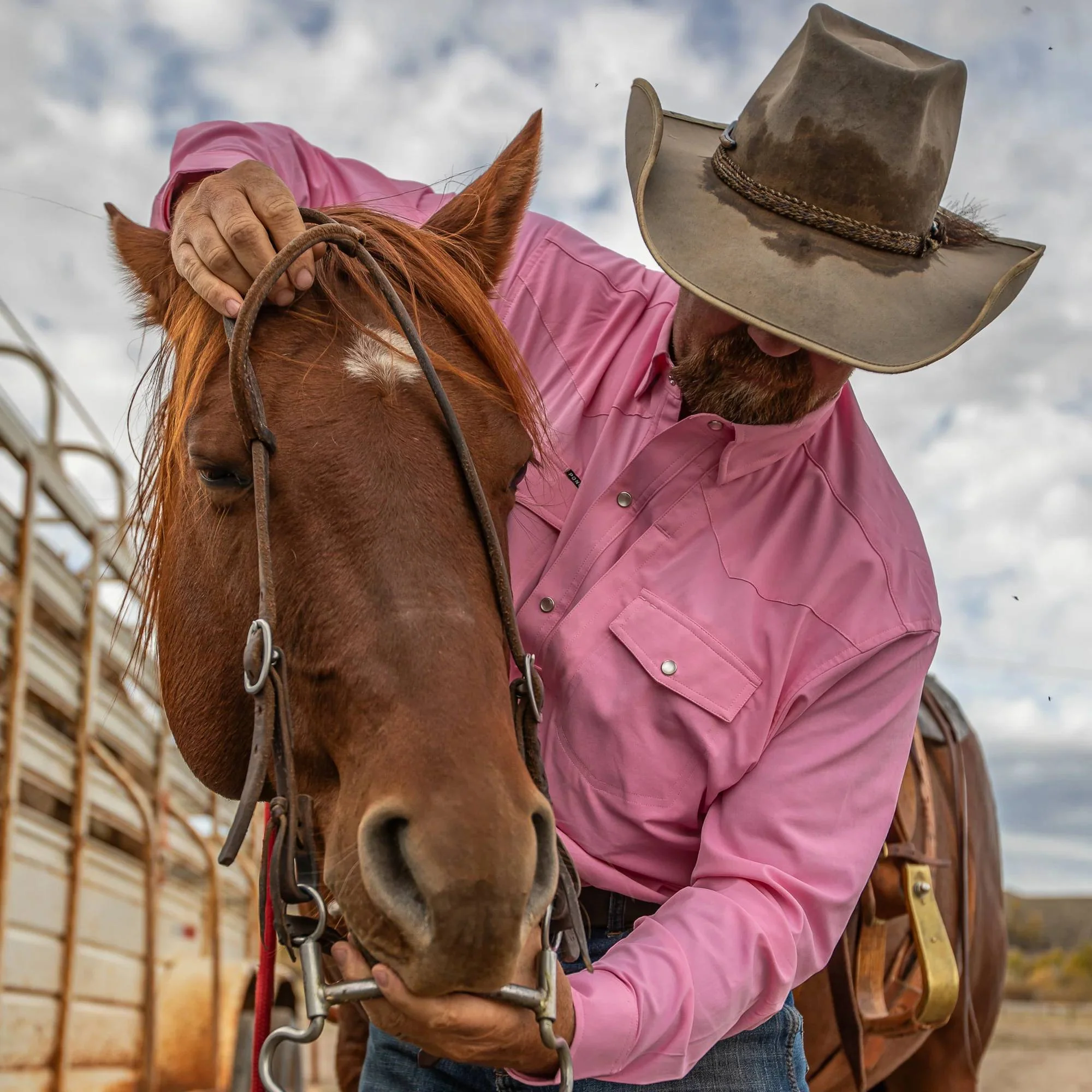 Poncho The Roughneck Western Shirt - Slim - Image 2