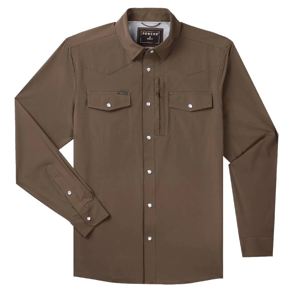 Poncho The Tuff Thread Lewis Western Shirt