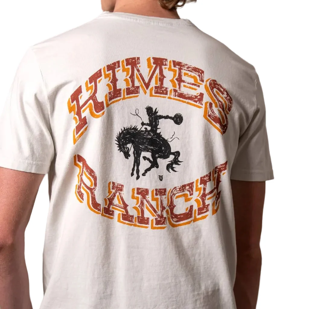 Kimes Ranch Men's Lucky B Bucking Natural Tee - Image 2