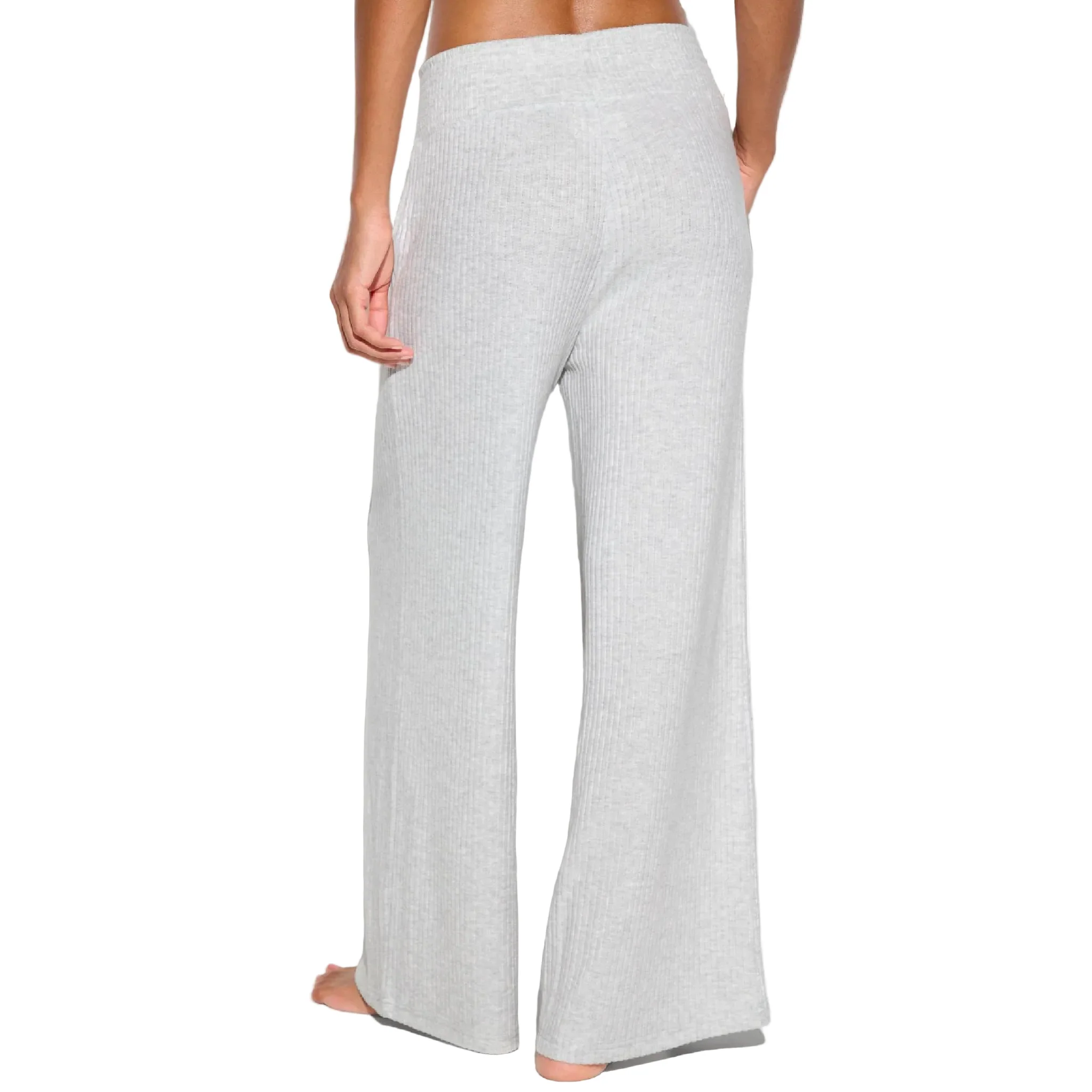 Spiritual Gangster Light Heather Grey Luma Rib Restore Pant - Image 2