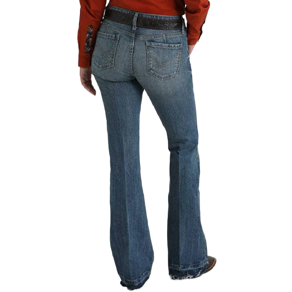 Cinch Women's Lynden Moderate Rise Slim Fit Trouser - Image 2