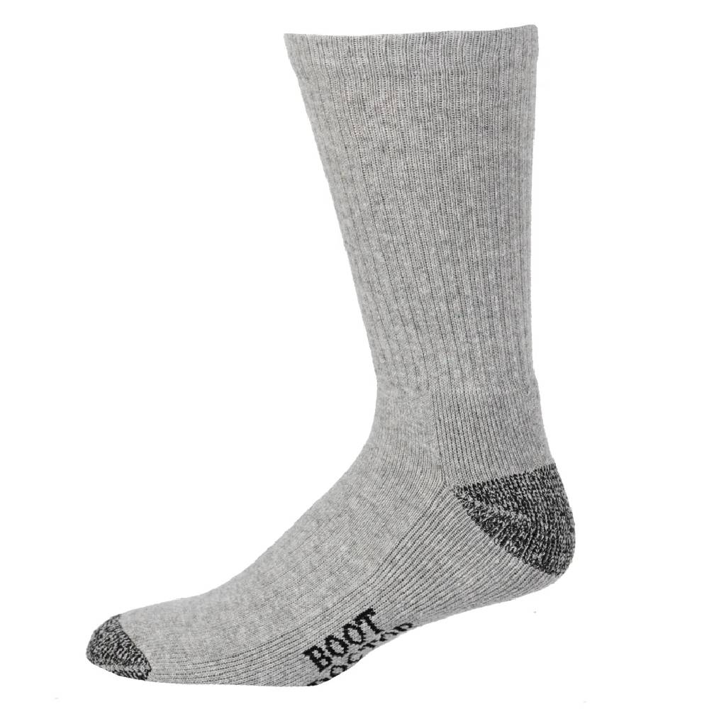 Boot Doctor Men's 2-Pack Work Boot Crew Socks