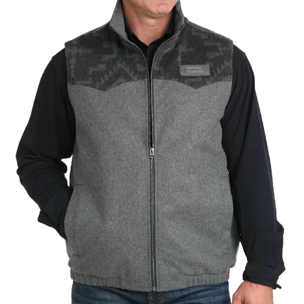 Cinch Men's Concealed Carry Wooly Vest - FINAL SALE