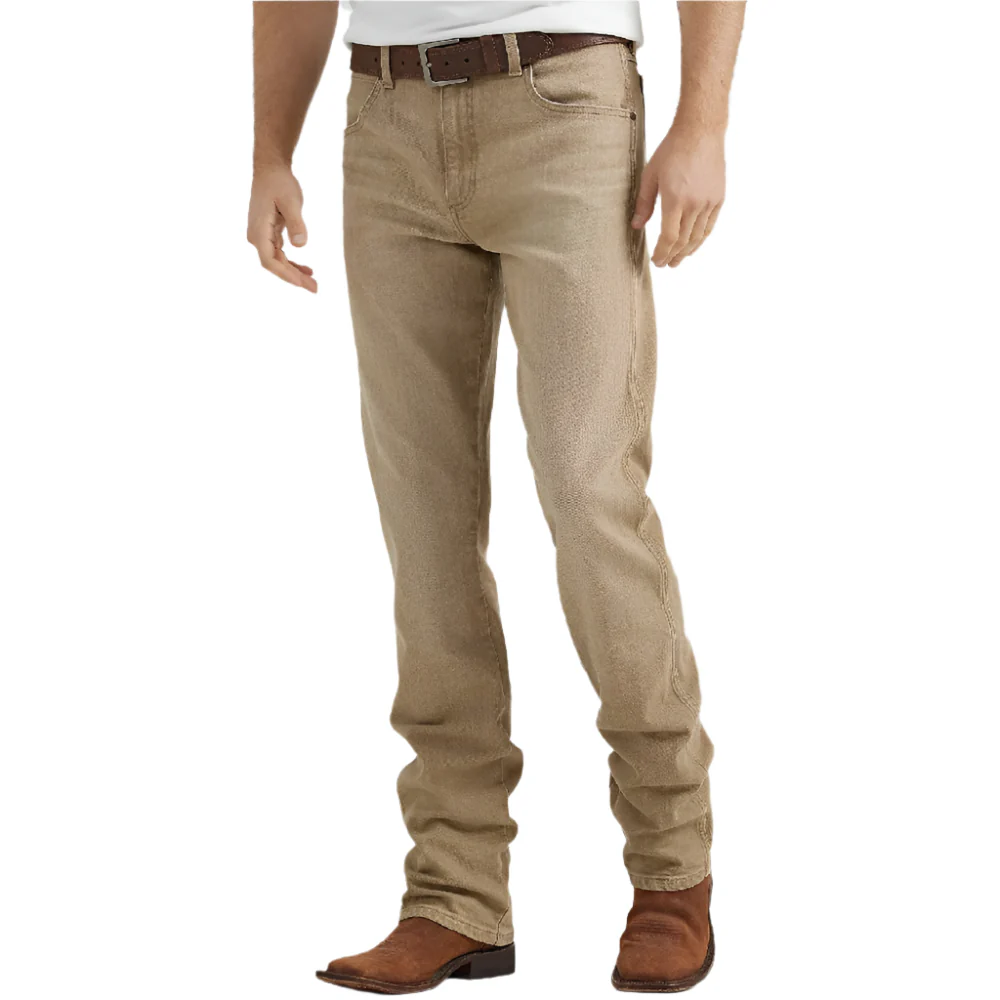 Wrangler Men's Color Wash Retro Slim Straight Jeans