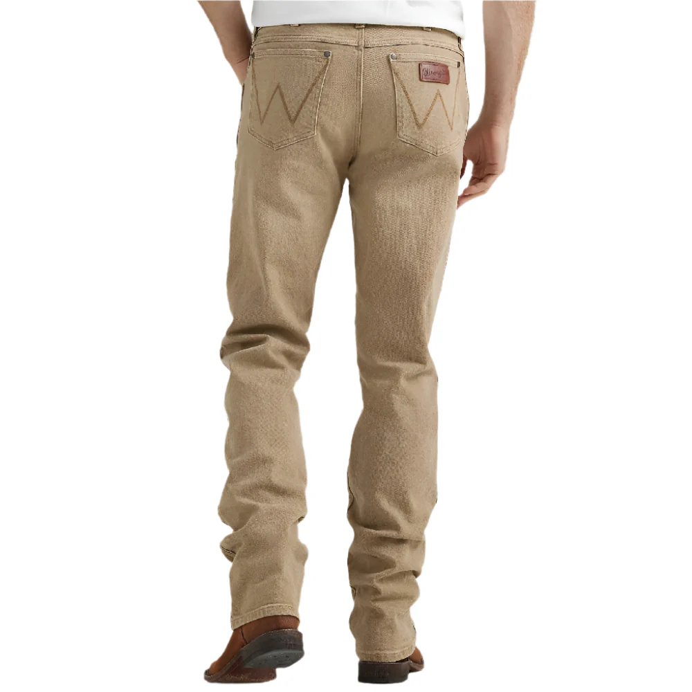 Wrangler Men's Color Wash Retro Slim Straight Jeans - Image 2