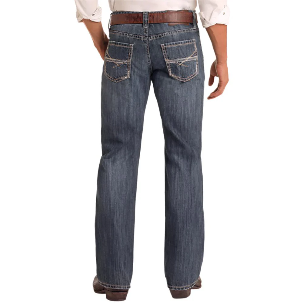 Rock & Roll Denim Men's Relaxed Straight Boot Jean - FINAL SALE
