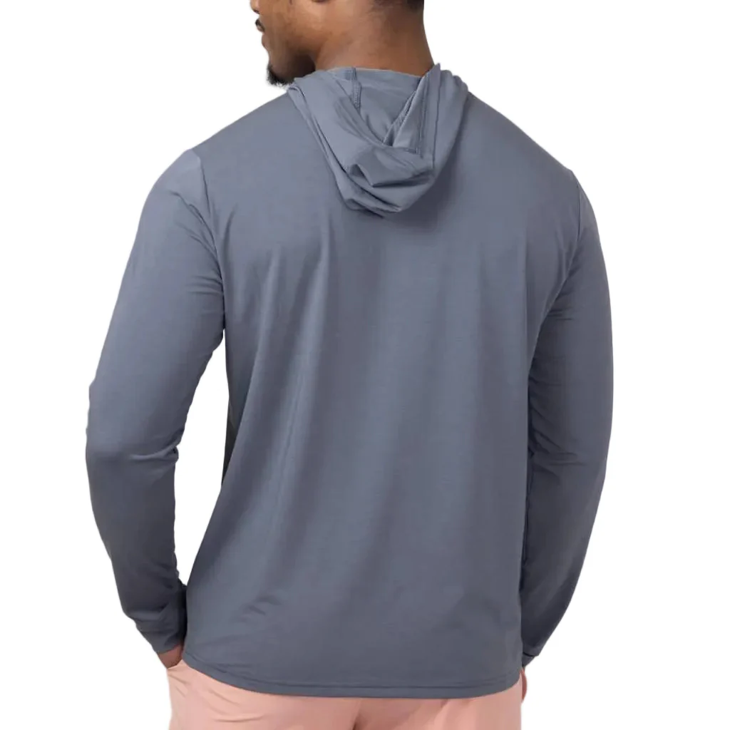 Free Fly Men's Smoke Elevate Lightweight Hoodie - Image 2
