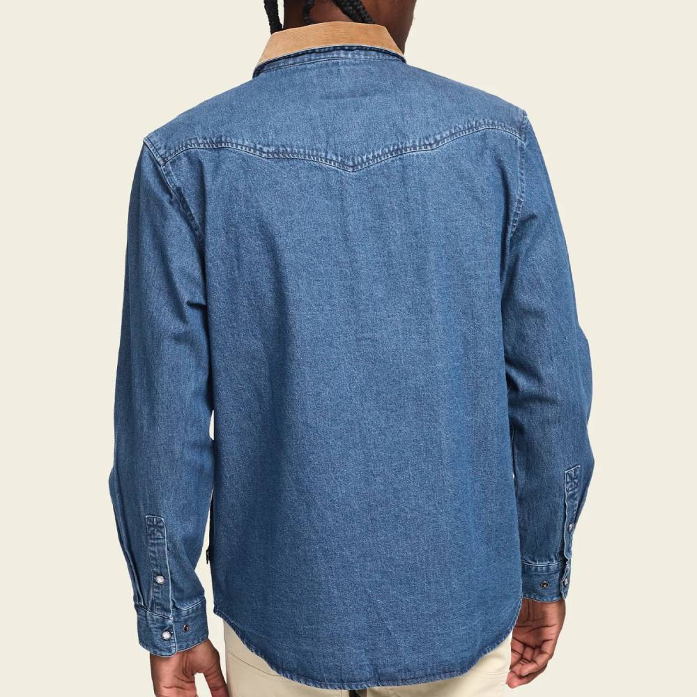 Howler Bros Dust Up Denim Snapshirt - Image 2