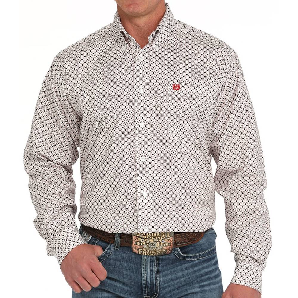 Cinch Men's Geo Print Button Shirt - FINAL SALE