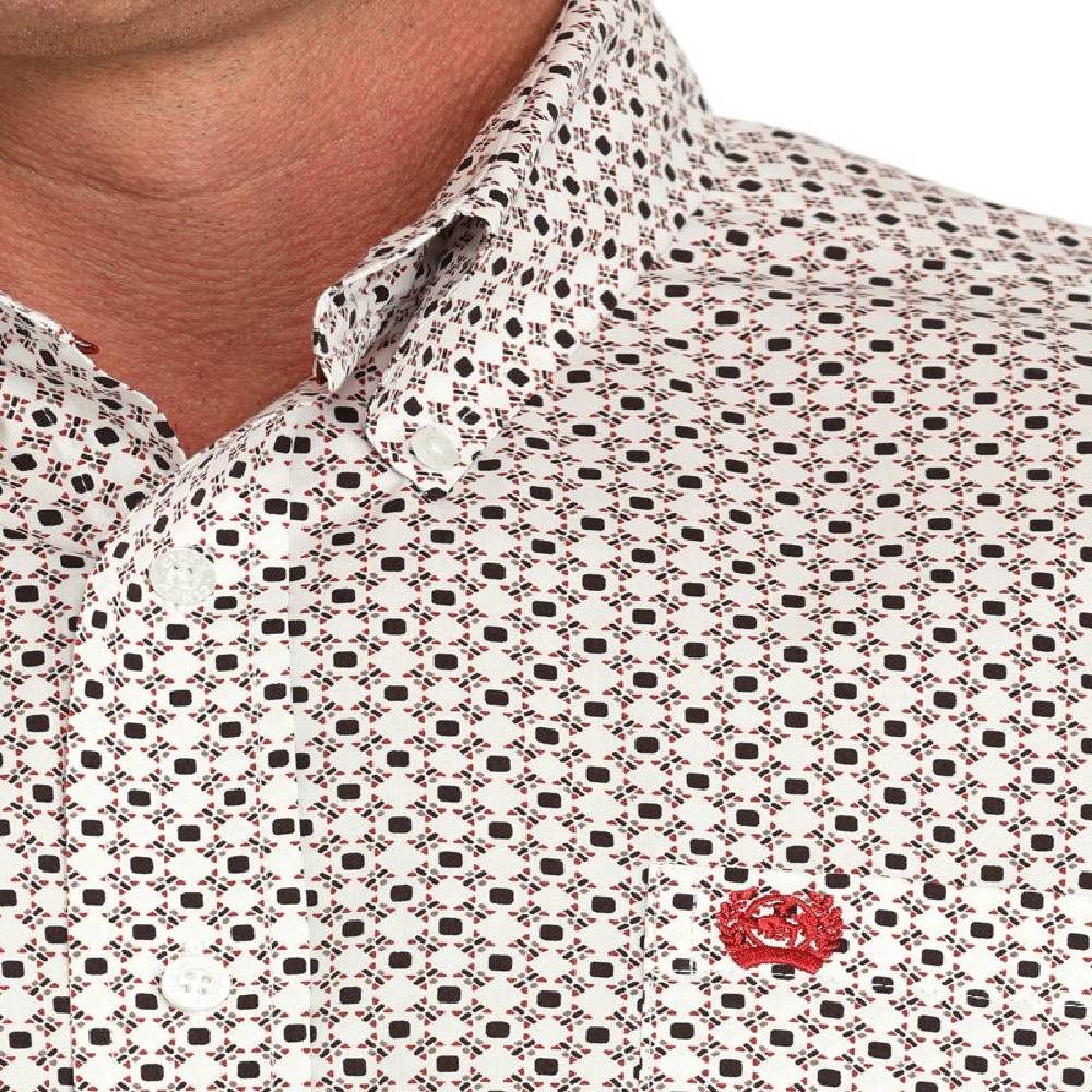 Cinch Men's Geo Print Button Shirt - FINAL SALE - Image 2