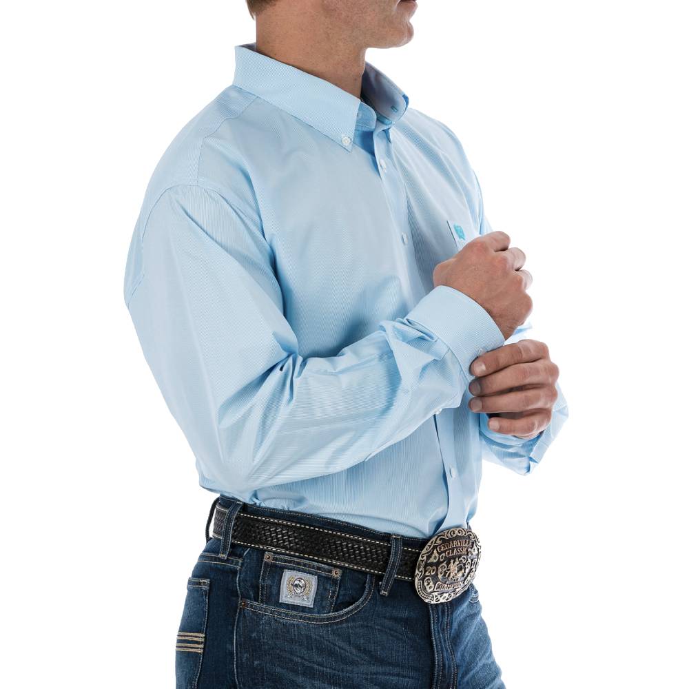 Cinch Men's Stripe Button Shirt - Image 2
