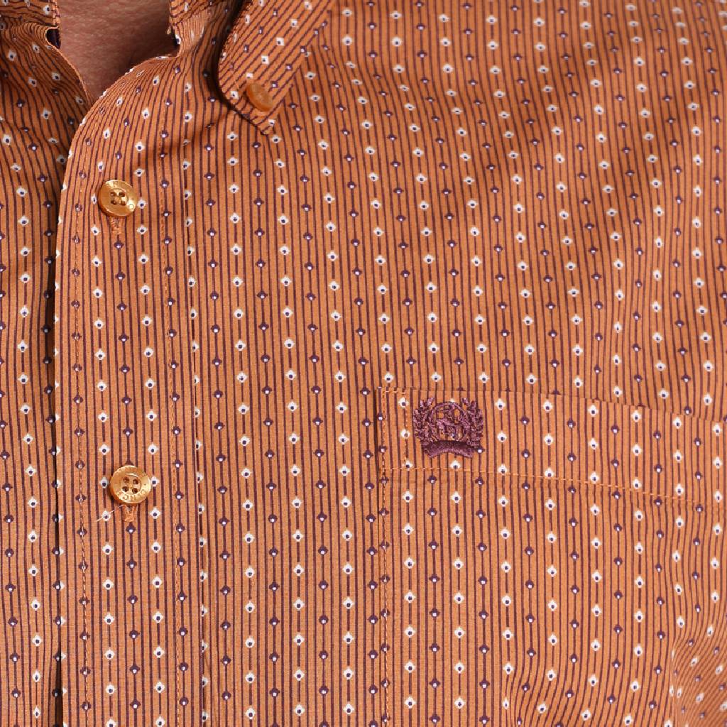 Cinch Men's Geo Print Button Down Shirt - FINAL SALE - Image 2