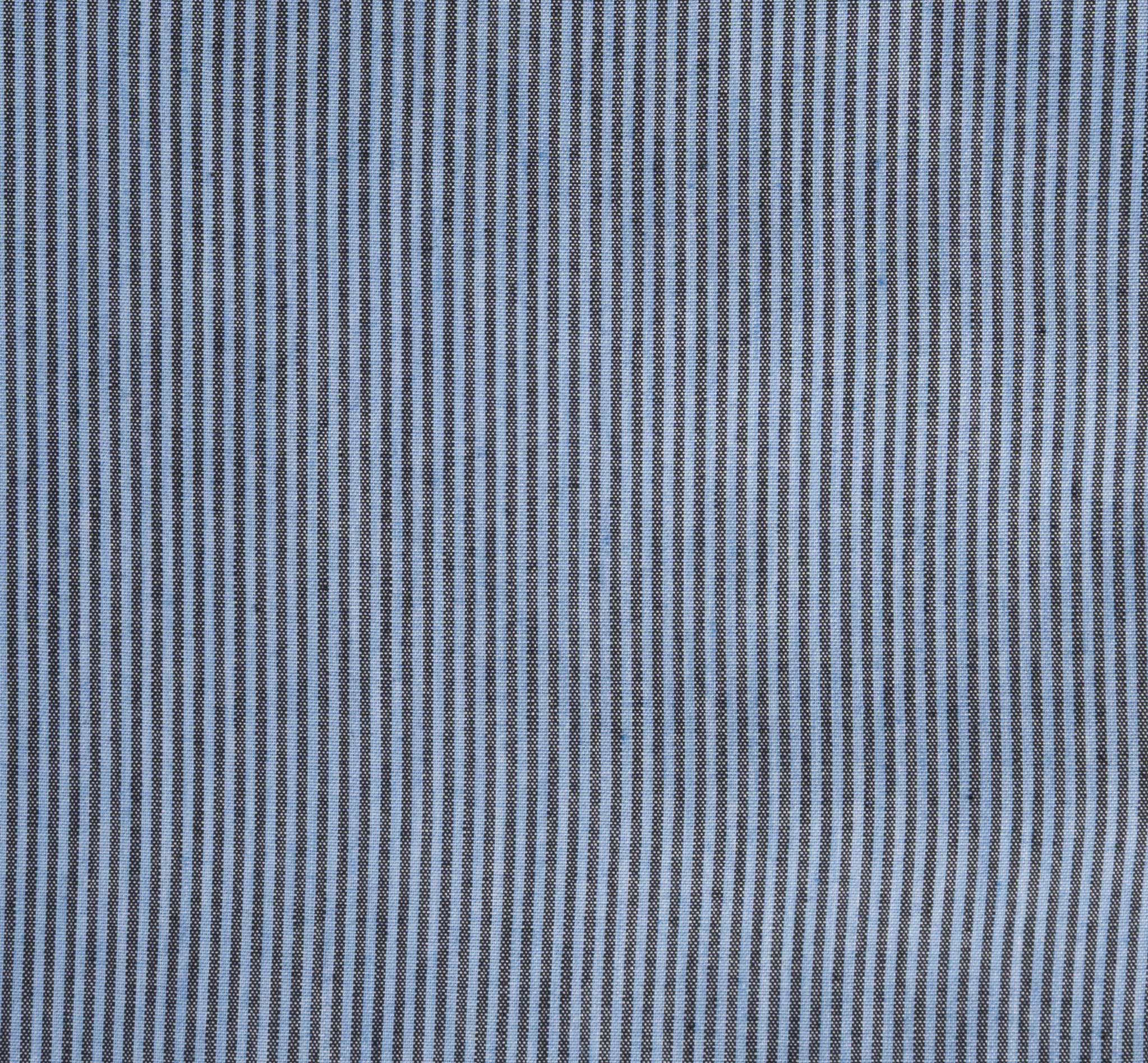 Roper Men's Blue Stripe Pearl Snap Western Shirt - Image 3