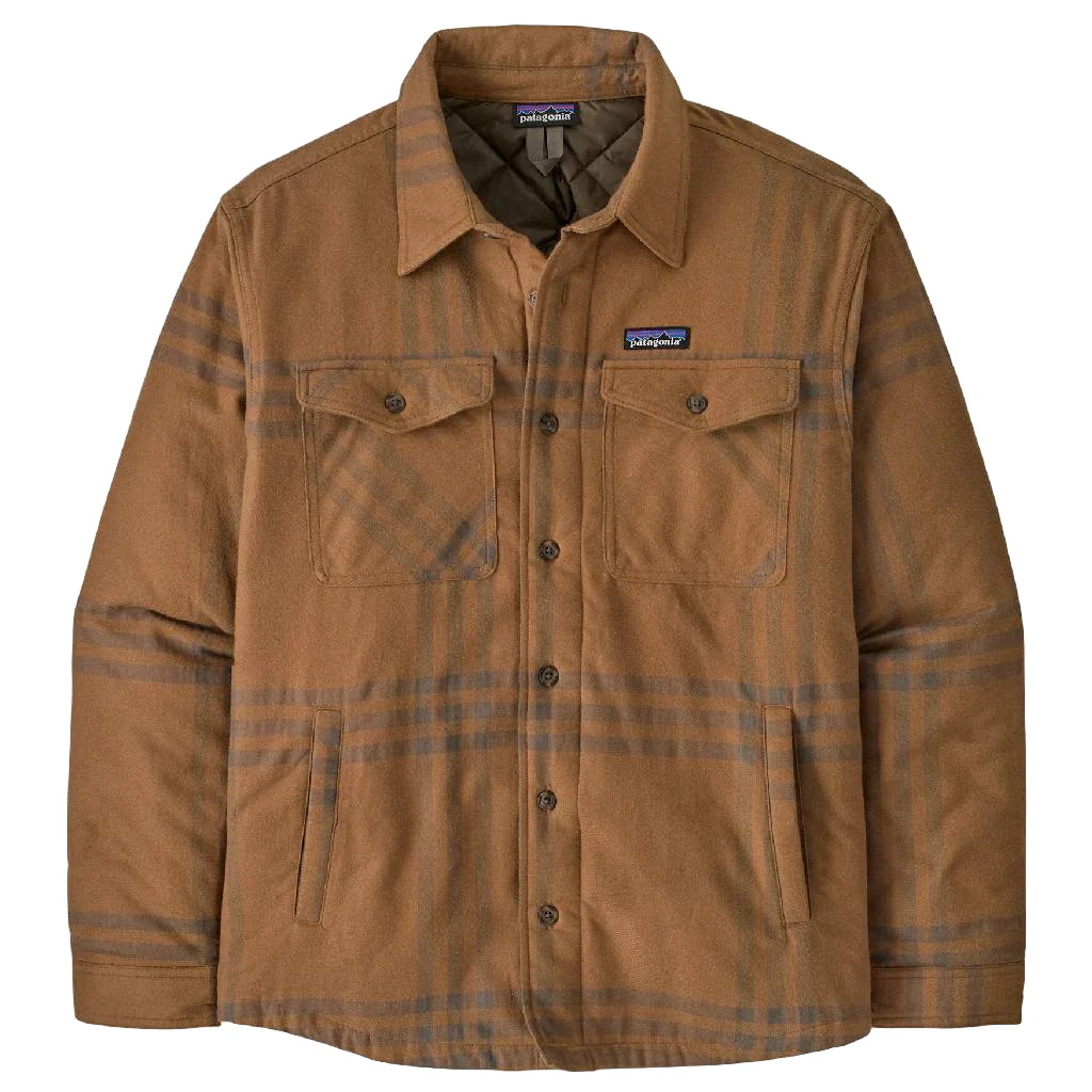 Patagonia Men's Lightweight Insulated Fjord Flannel Shirt - FINAL SALE
