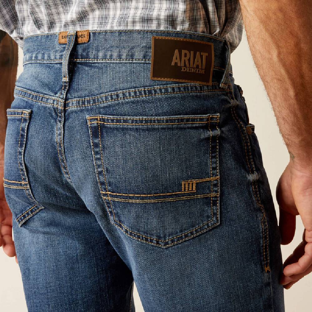 Ariat Men's M1 Vintage Pete Straight Leg Jean - FINAL SALE - Image 3