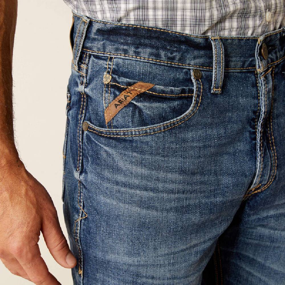 Ariat Men's M1 Vintage Pete Straight Leg Jean - FINAL SALE - Image 4
