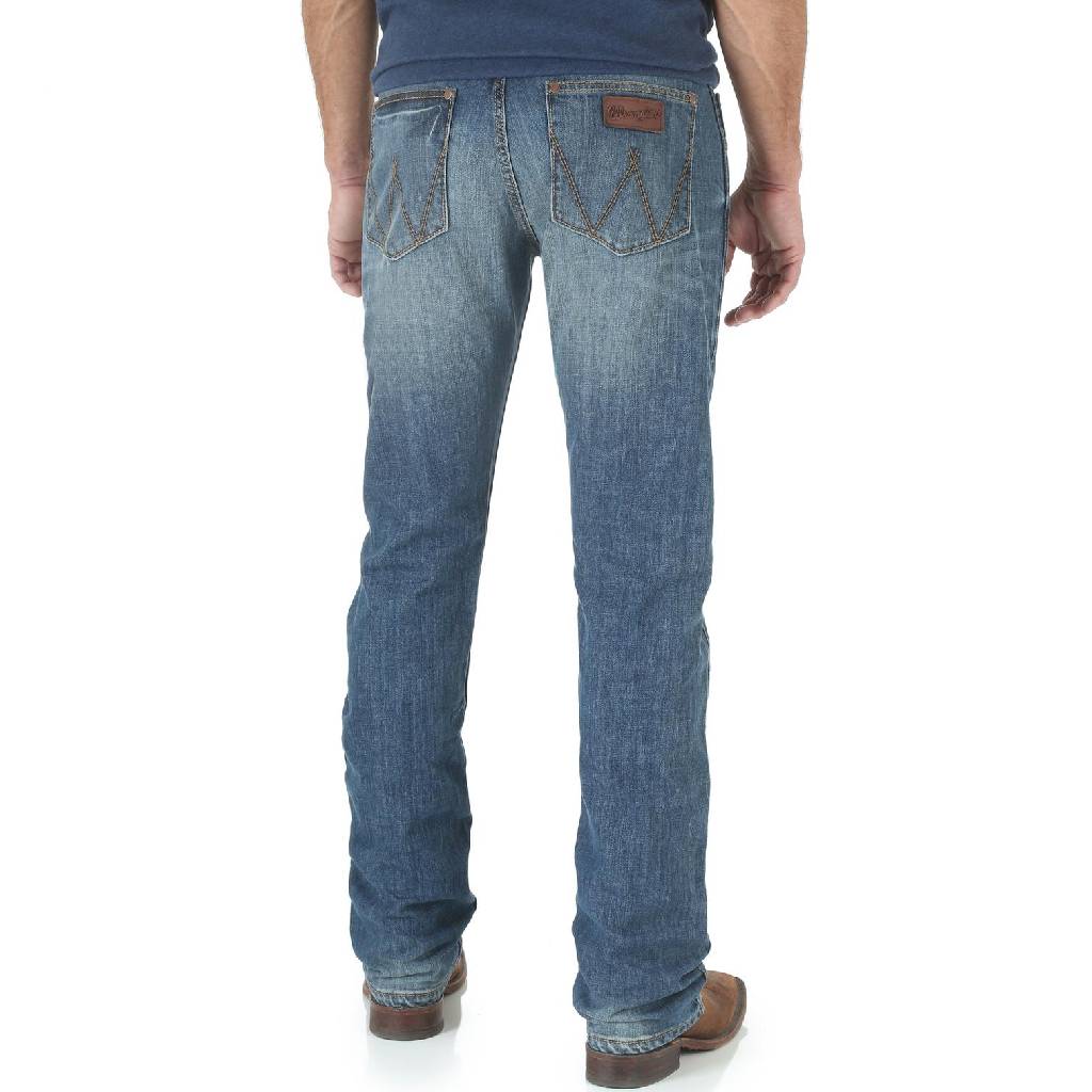 Wrangler Men's Retro Slim Straight Bootcut Jean - Image 2