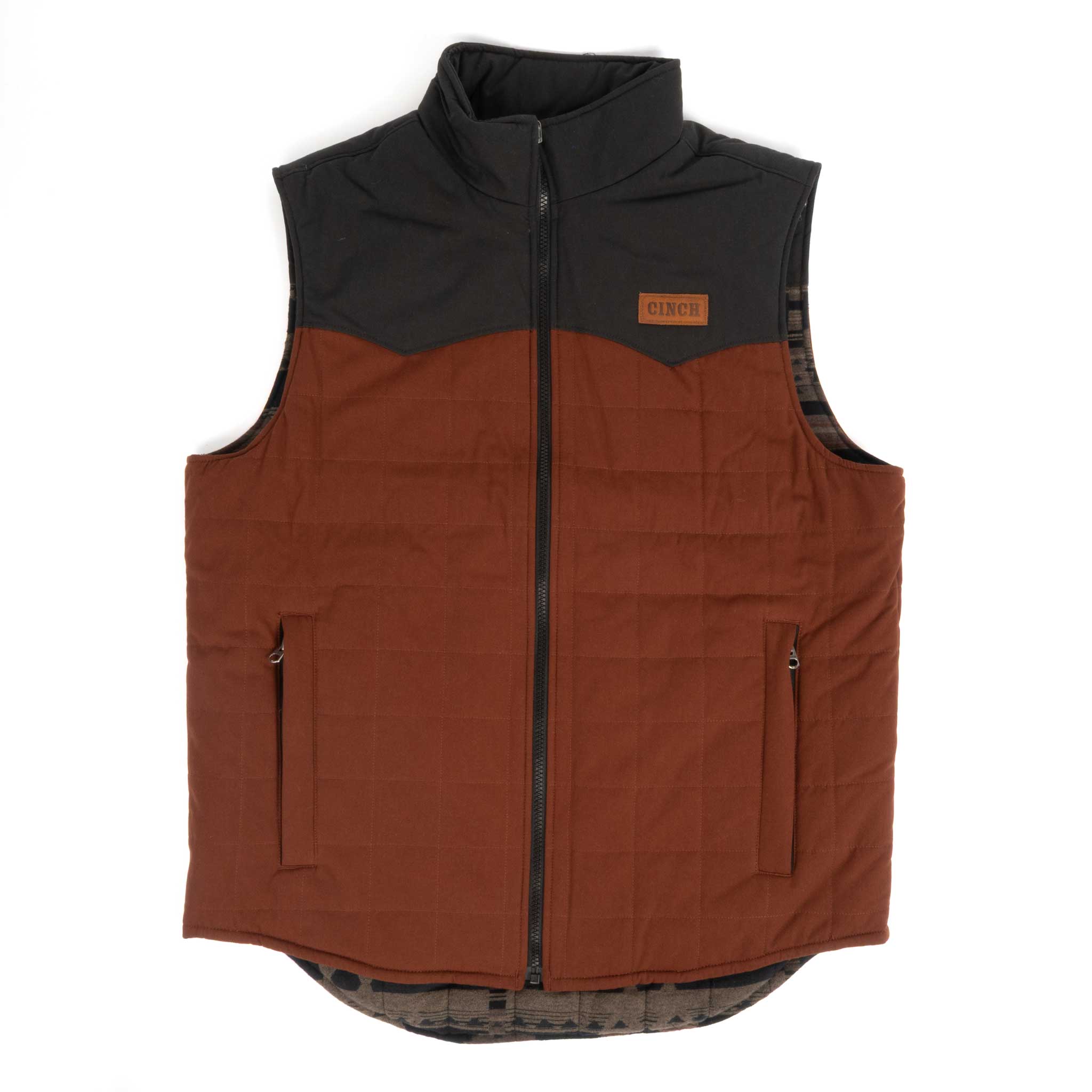 Cinch Men's Reversible Quilted Vest - FINAL SALE
