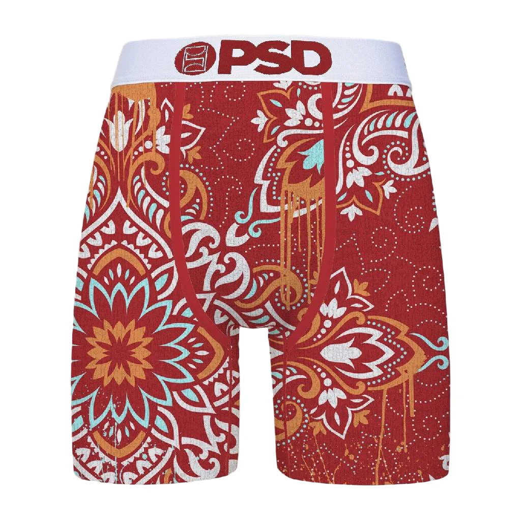 PSD Men's Ribbon Red Boxer Brief