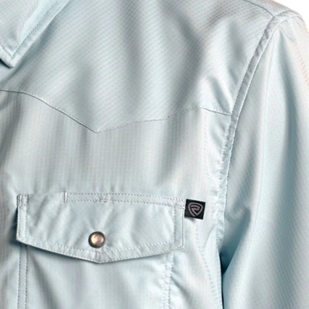 Rock & Roll Denim Men's Ripstop Pearl Snap Shirt - Image 2