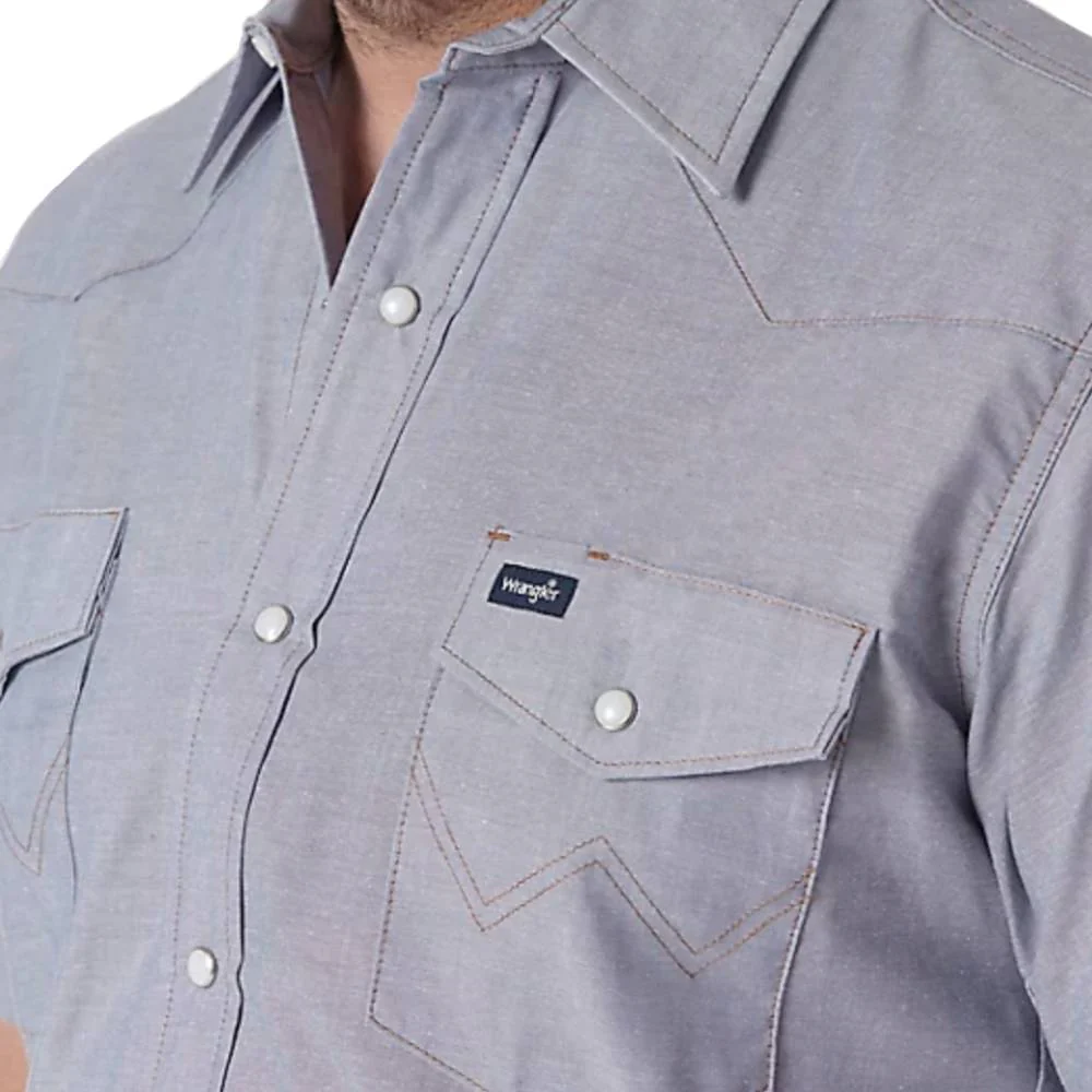 Wrangler Men's Cowboy Cut Work Shirt - Image 2