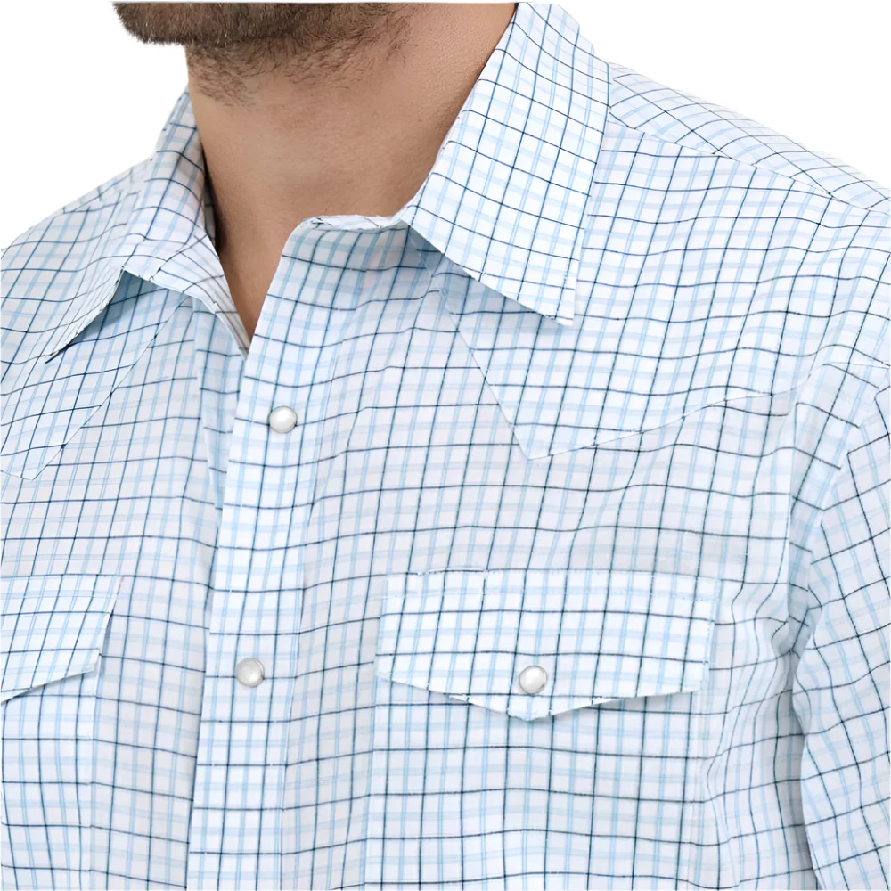 Wrangler Men's Wrinkle Resistant Plaid Shirt - Image 3