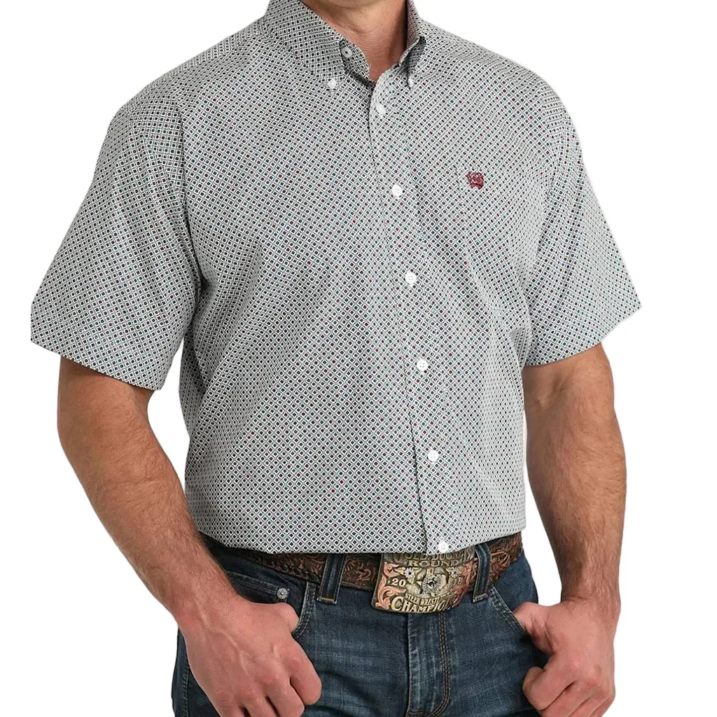 Cinch Men's Geo Button Down Shirt