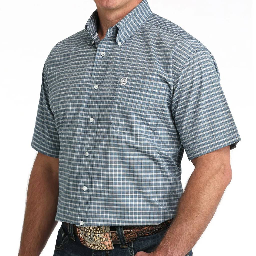 Cinch Men's Plaid Button Down Shirt