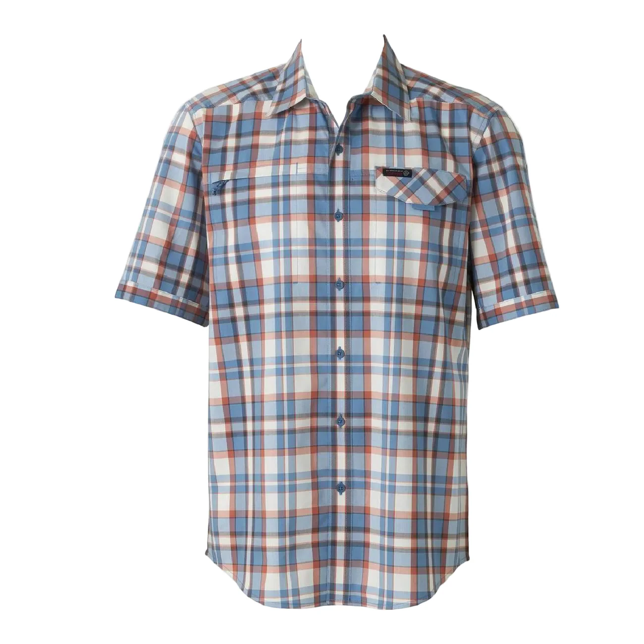 Wrangler Men's Riata Plaid Button Down Shirt