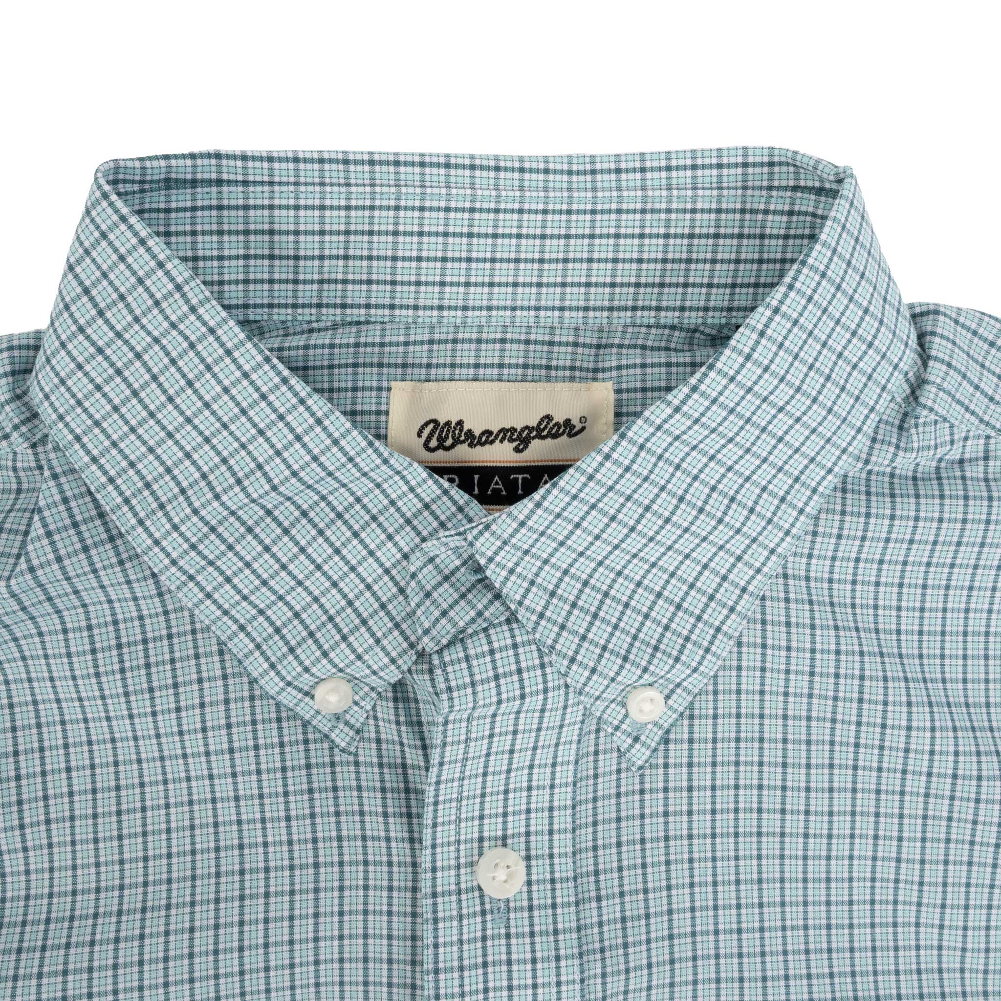 Wrangler Men's Riata Plaid Button Down Shirt - Image 3