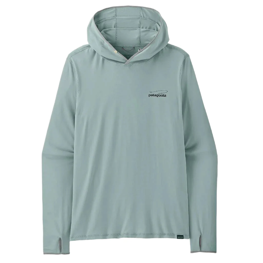Patagonia Men's Tropic Comfort Natural Graphic Hoodie - Thermal Blue - Image 2
